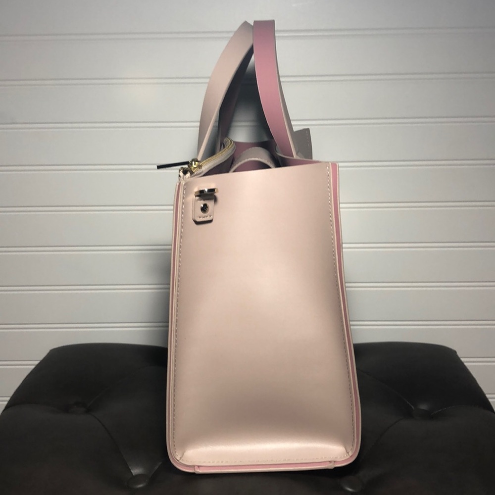 Kate Spade Two Tone Dusty Rose Handbag - Picture 3 of 8